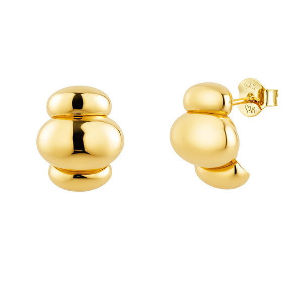 LOVE ME KNOT MAVIS STUD - GOLD