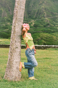 HUNNEH GIRL TANK Waiahole Poi Factory Country Store × Work It Out