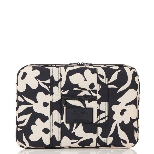 ALOHA COLLECTION LAPTOP CASE / FALL FLOWERS / BLACK/SANDSTONE