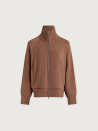 VARLEY TYDE ZIP-THORUGH SWEAT - GOLDEN BRONZE MARL