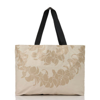 ALOHA COLLECTION HOLO HOLO / PLUMERIA LEI / SANDSTONE BLACK