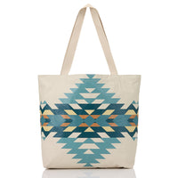 ALOHA COLLECTION REVERSIBLE TOTE / HOLOMUA HARDING / TIDE SANDSTONE