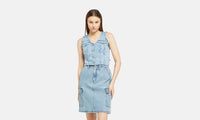 LEVIS BELLA DENIM CORSET TOP - I WILL 0010