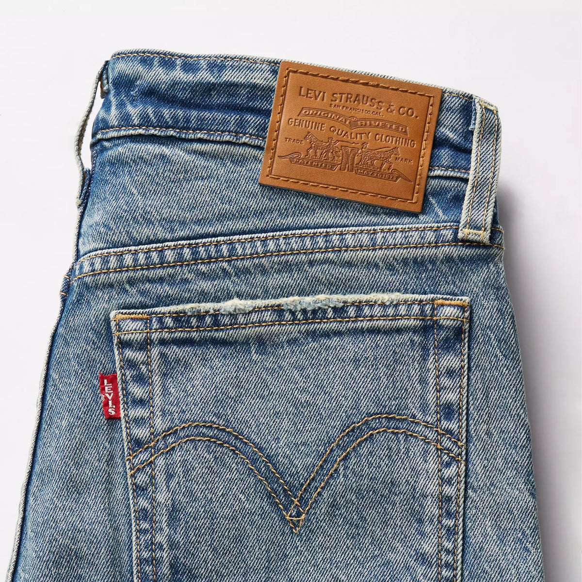 LEVIS WEDGIE BOOTCUT WOMENS JEANS - BOOTS BACK IN TOWN 0008