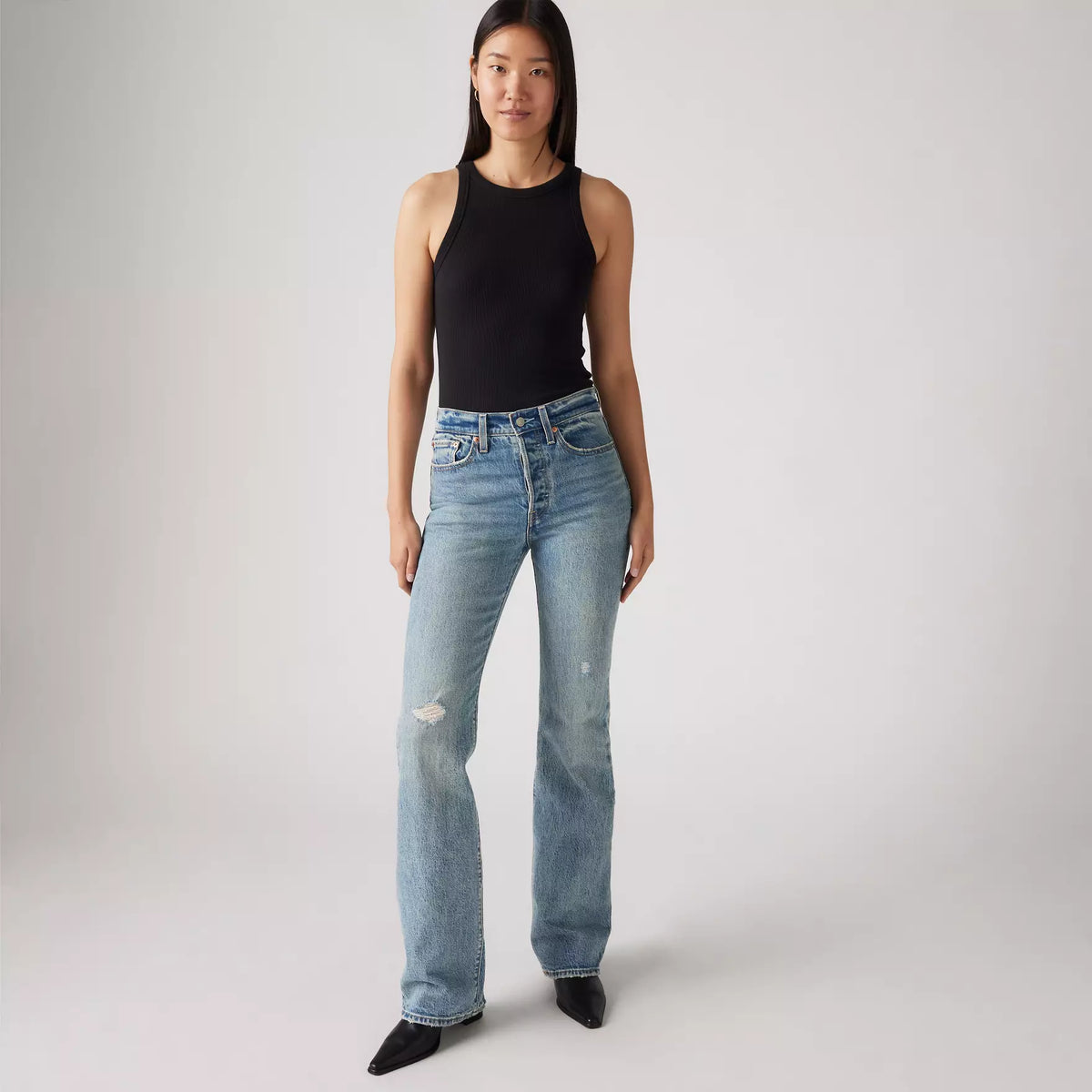 LEVIS WEDGIE BOOTCUT WOMENS JEANS - BOOTS BACK IN TOWN 0008
