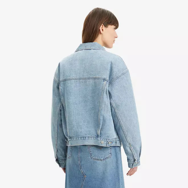 LEVIS BABY BUBBLE SHERPA TRUCKER JACKET - COZY CAR