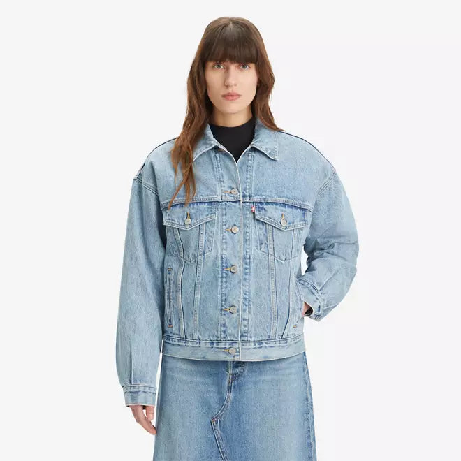 LEVIS BABY BUBBLE SHERPA TRUCKER JACKET - COZY CAR