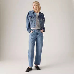 LEVIS 501 '90S ANKLE WOMENS JEANS - SWEETEST TABOO 0002