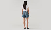 LEVIS HIGH RISE BAGGY WOMENS SHORTS - STOP FLAXING SHORT 0017