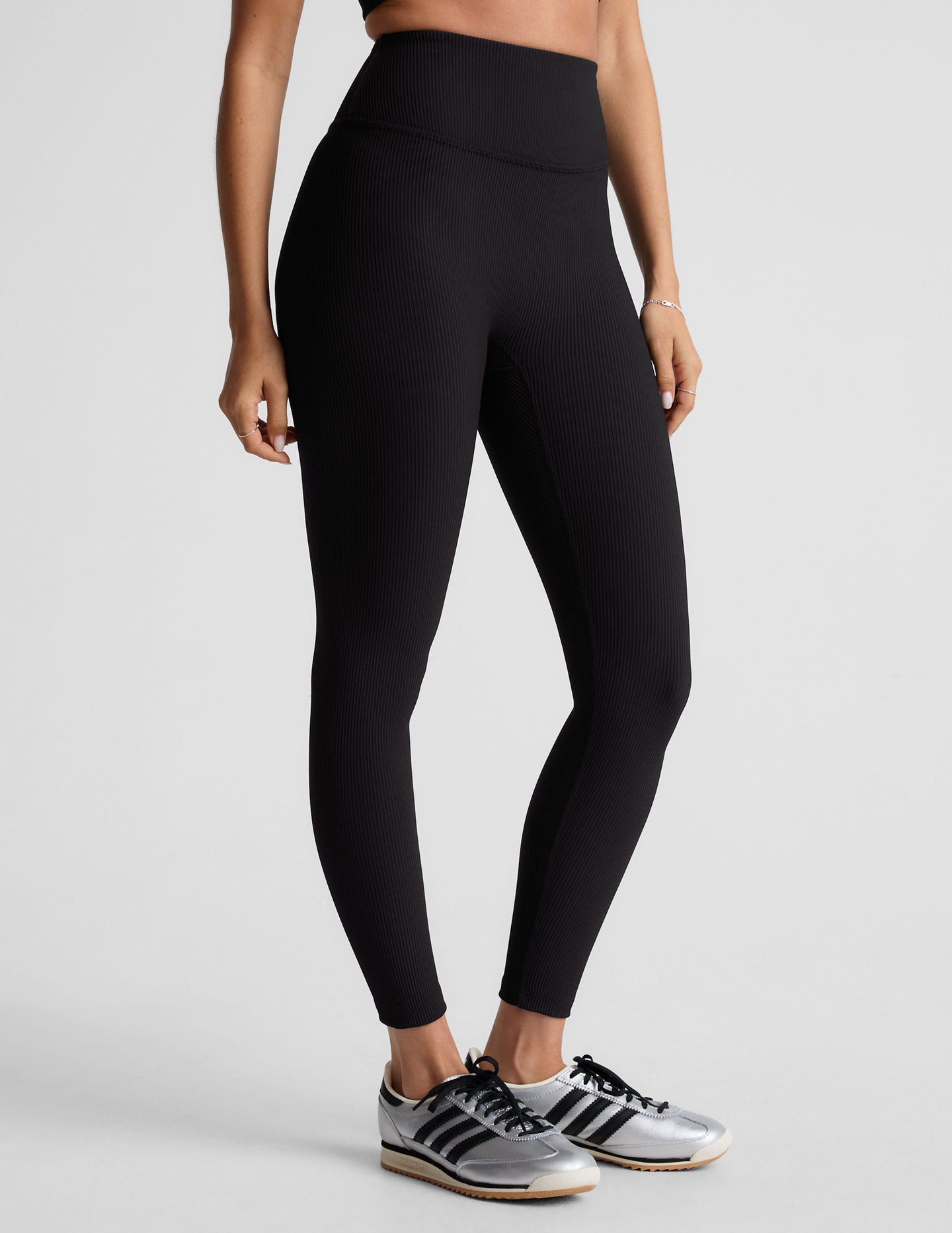 BEYOND YOGA IMPLUSE RIBBED MIDI LEGGING - BLACK ONYX AB3556 – Work