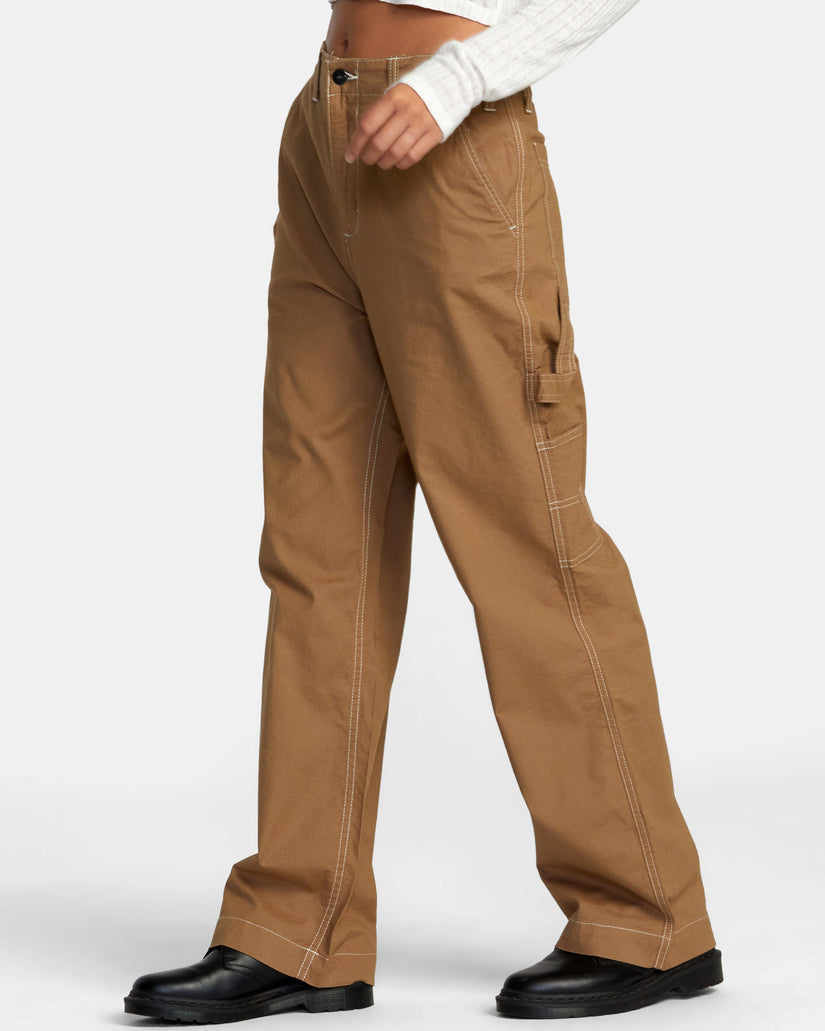 RVCA SPRING SHIFT RELAXED FIT PANTS - CNK0