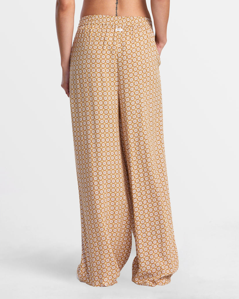 RVCA NEW YUME WIDE LEG PANTS - MUL