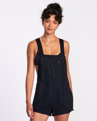 RVCA CLEARED BEACH COVERUP ROMPER - RVB