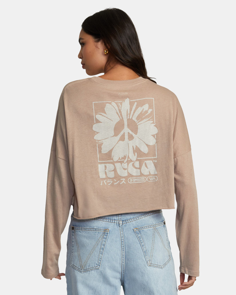 RVCA LUAU VISTA LONG SLEEVE T SHIRT - CKA0