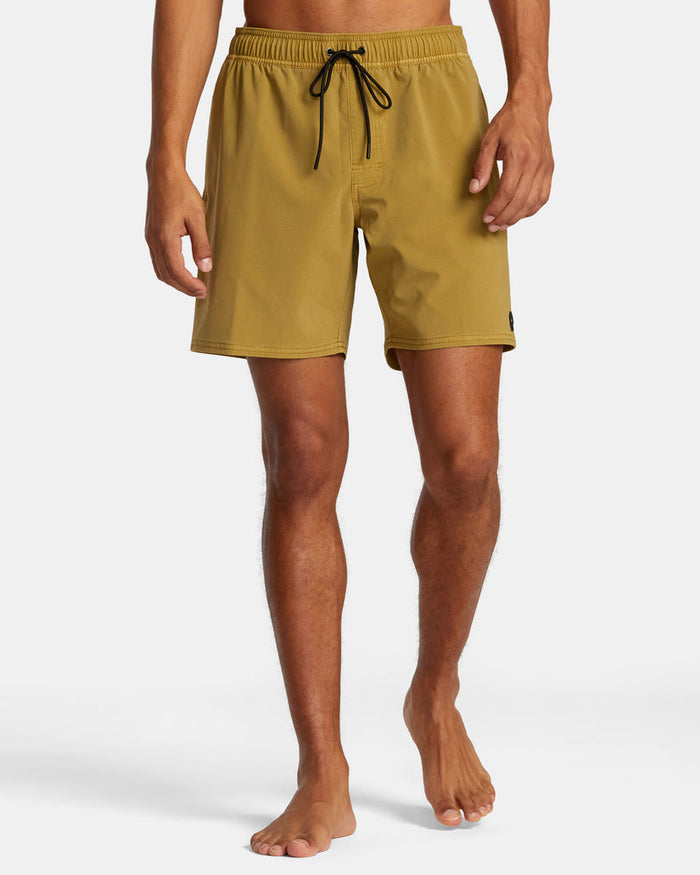 RVCA PIGMENT ELASTIC BOARDSHORTS 17' - OCR