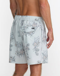 RVCA BARNES ELASTIC BOARDSHORTS 17" - GRT
