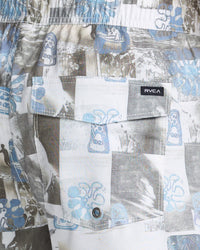 RVCA BARNES ELASTIC BOARDSHORTS 17" - DGN