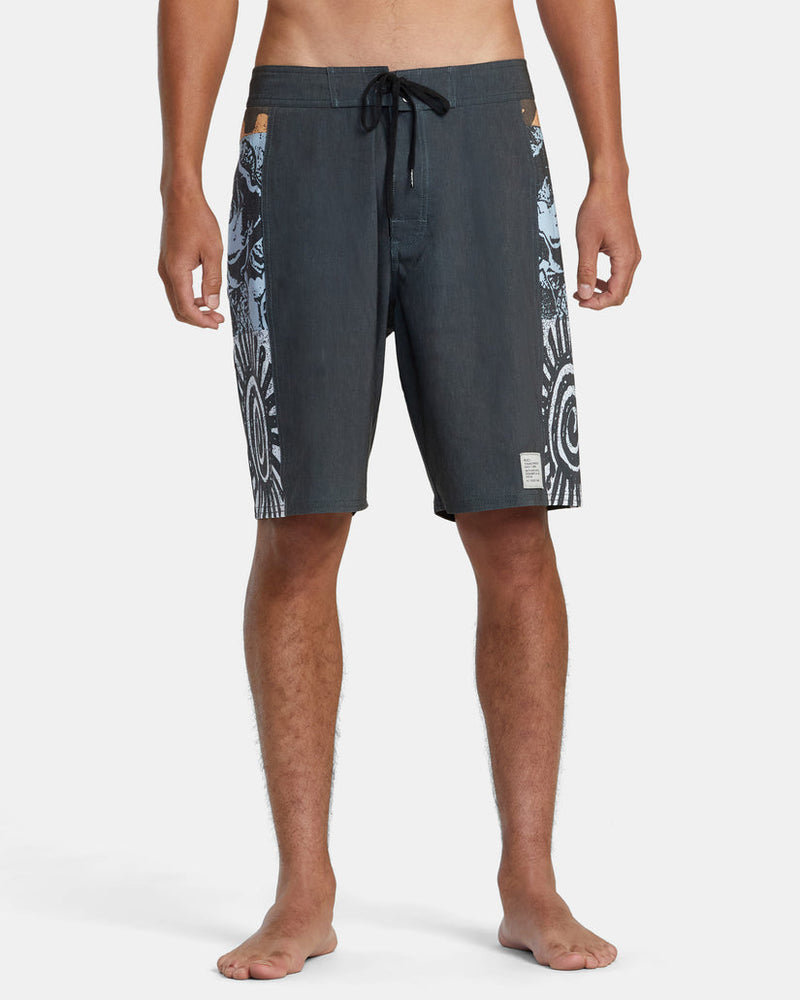 RVCA DRAIN BOARDSHORTS 20" - BLK