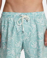 RVCA EXOTICA ELASTIC WAIST BOARDSHORTS 16'' - GGV0