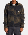 RVCA WALKER SHERPA JACKET - BN4