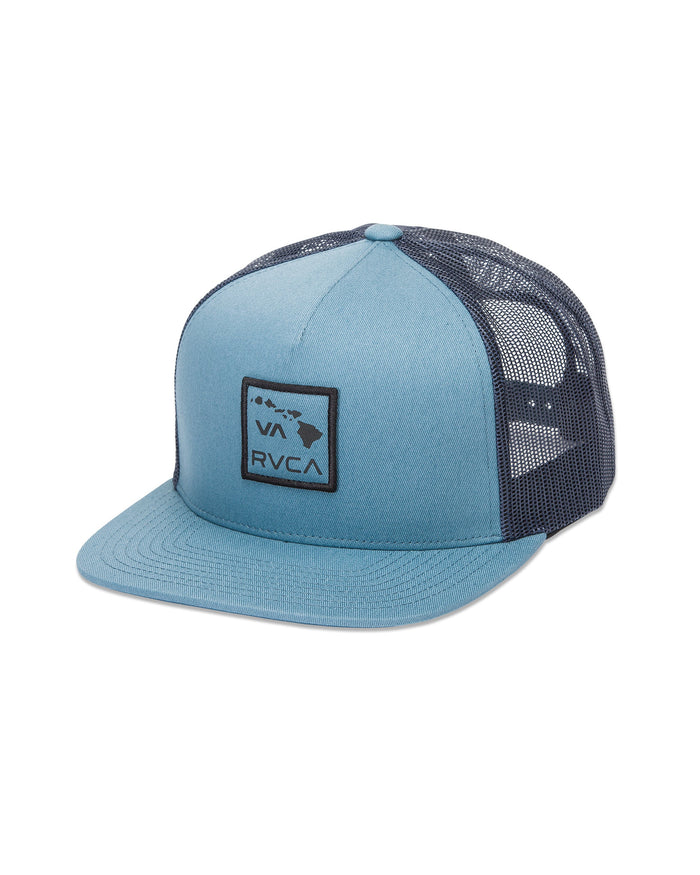RVCA ISLANDS PATCH TRUCKER HAT - VNY