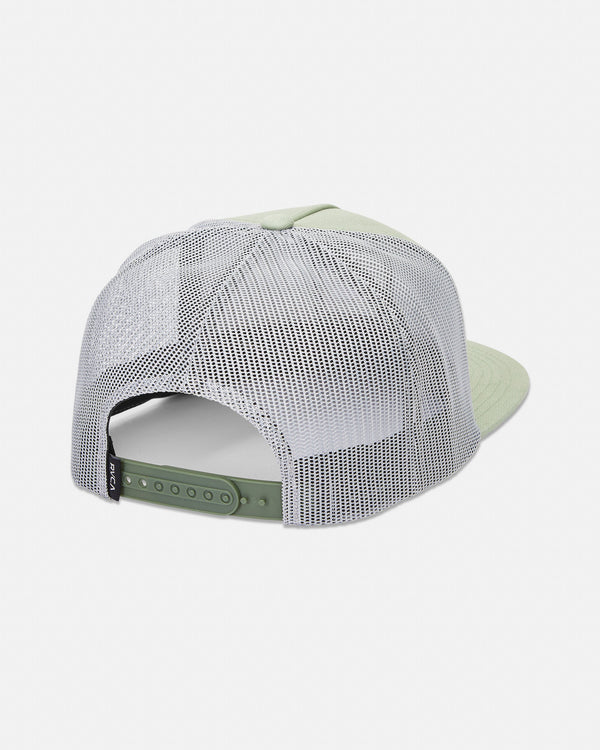RVCA ALL THE WAY TRUCKER HAT - RGR
