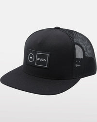 RVCA PLATFORM TRUCKER HAT - BLK