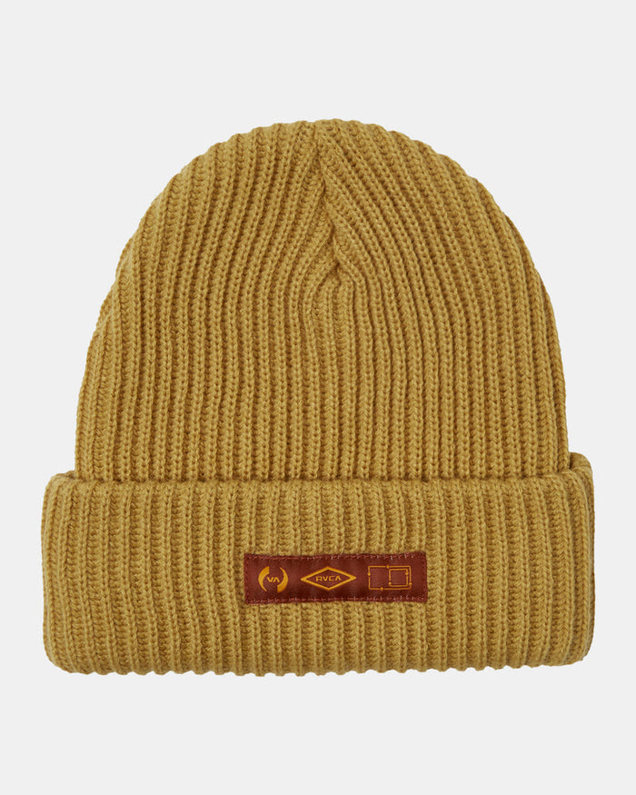 RVCA STACKED CUFF BEANIE - CKT0