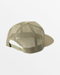 RVCA PALM SHIELD TRUCKER HAT - KHA