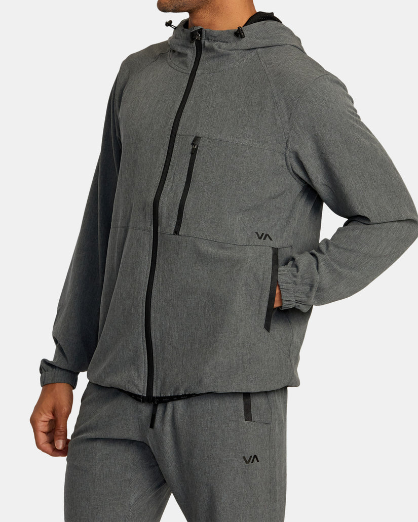 RVCA YOGGER ZIP-UP HOODED JACKET II - CCH – Work It Out