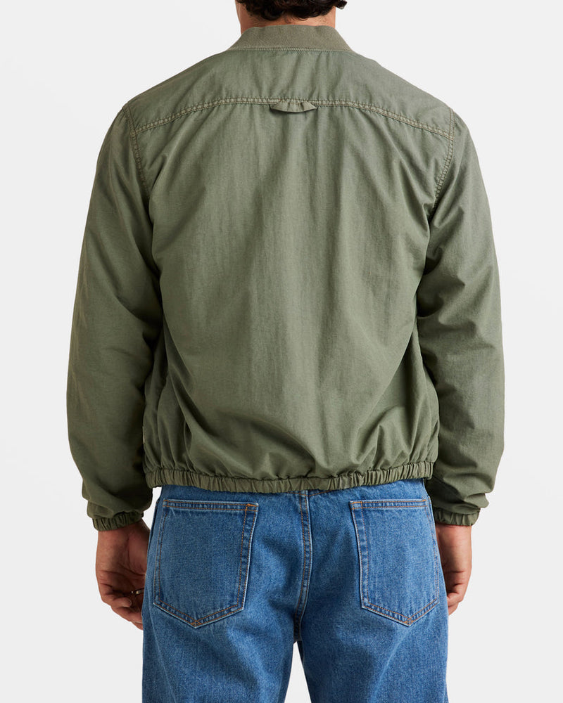 RVCA VACANCY BOMBER JACKET - SLE