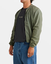 RVCA VACANCY BOMBER JACKET - SLE