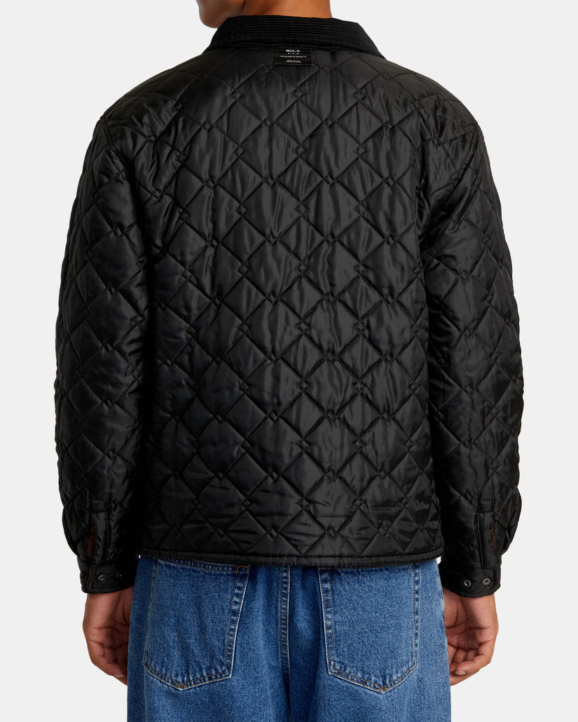 RVCA DAYSHIFT REVERSIBLE JACKET - XRRX