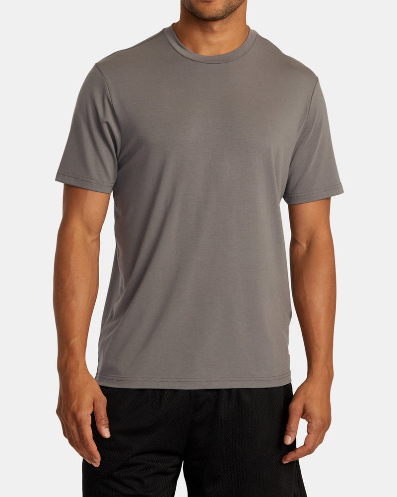 RVCA VA SPORT BALANCE TECHNICAL TRAINING TEE - GRY