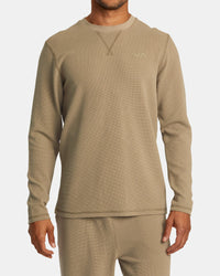 RVCA C-ABLE LONG SLEEVE T-SHIRT - DKH