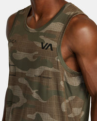 RVCA RADIATE SPORT VENT TANK TOP - TMB7