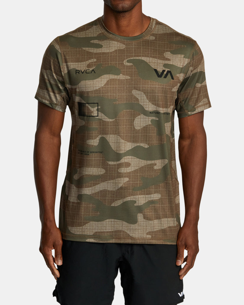 RVCA RADIATE SPORT VENT T SHIRT - TMB7