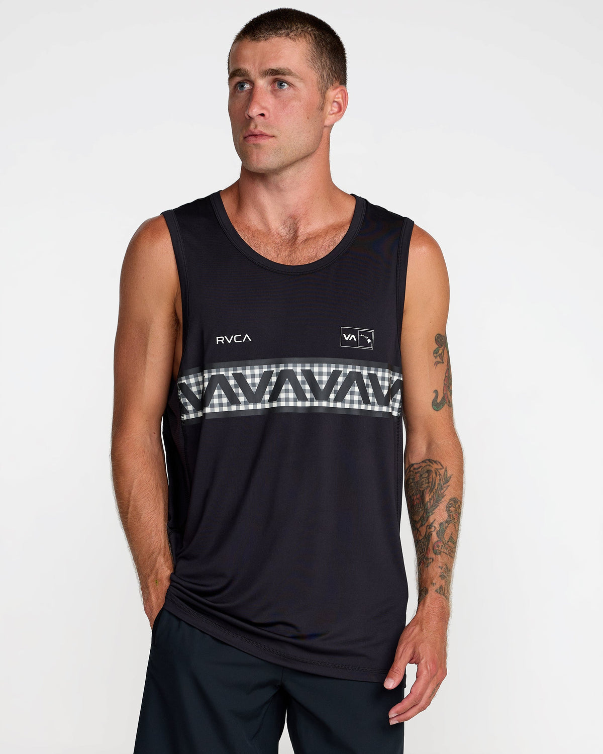 RVCA HAWAII SPORT VENT SL - BWH