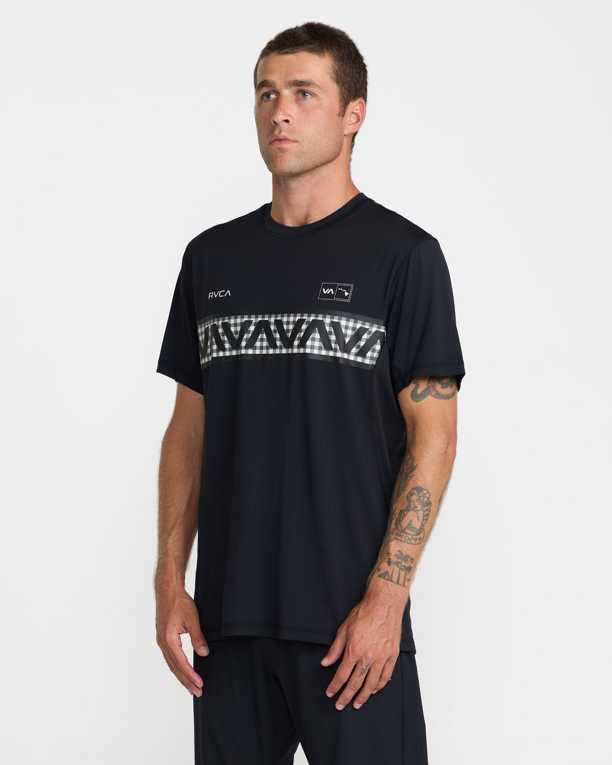 RVCA HAWAII SPORT VENT SS - BWH