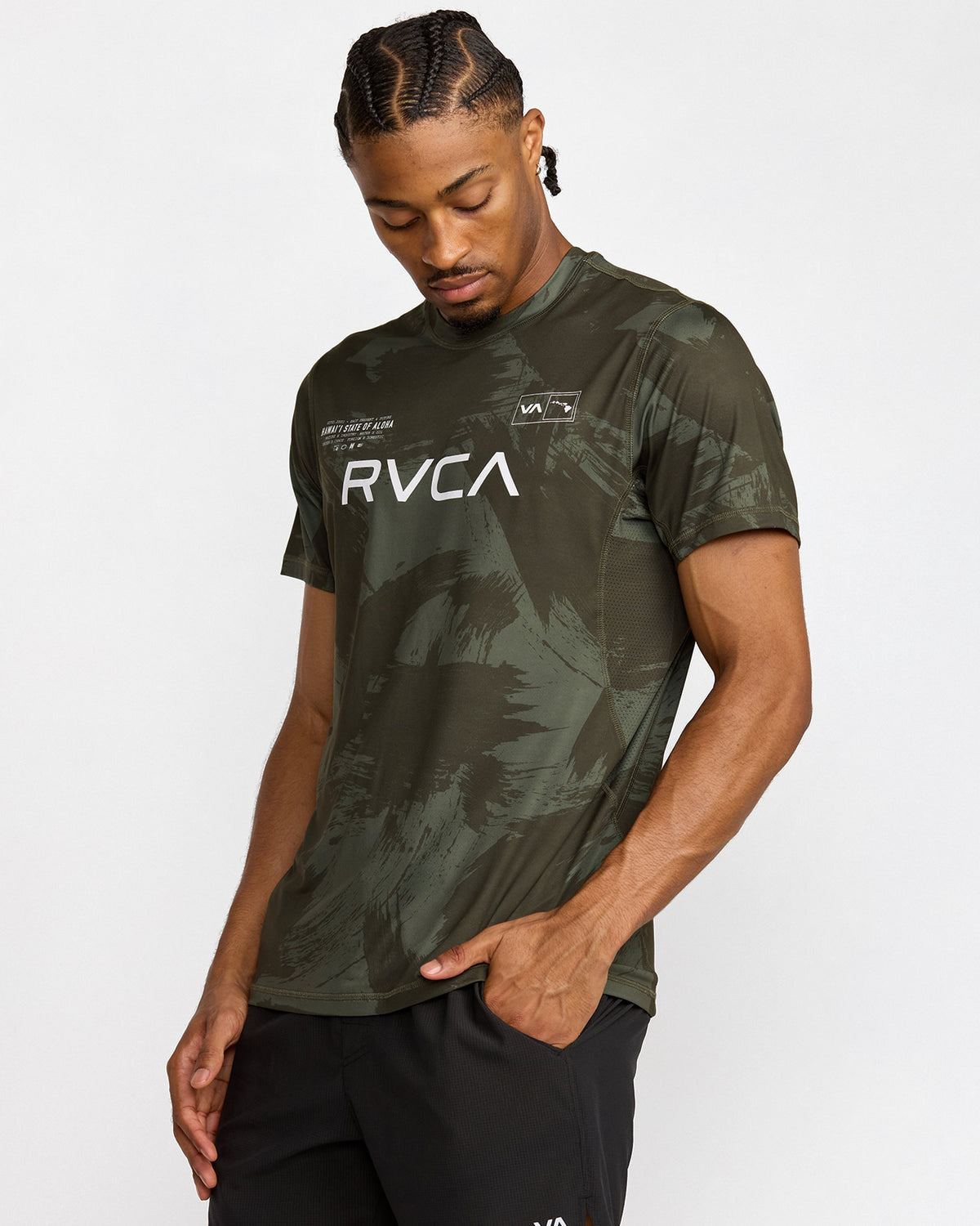 RVCA HAWAII SPORT VENT SS - ICMO