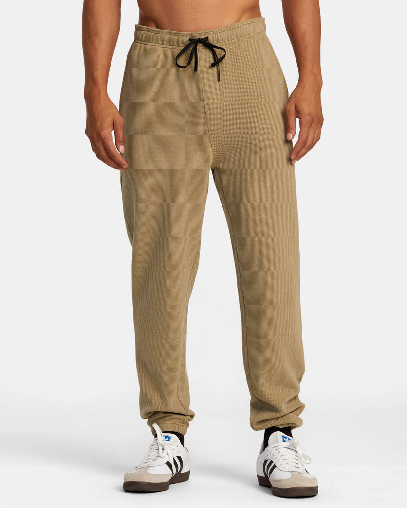 RVCA C-ABLE WAFFLE KNIT JOGGERS - DKH