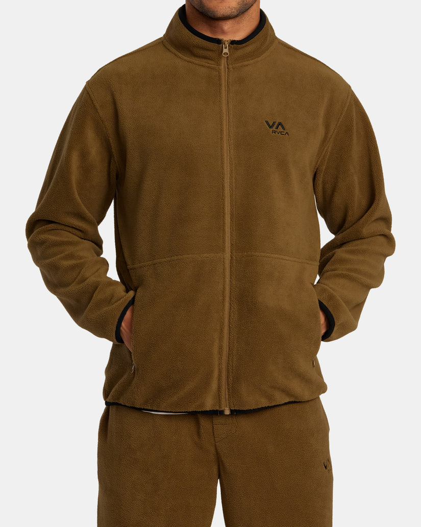 RVCA VA ESSENTIAL MICRO FLEECE - CAM