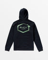 RVCA HAWAII HEX HOOD - BLK