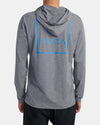 RVCA SURF SHIRT HOODIE HOODED SURF TEE - HGR