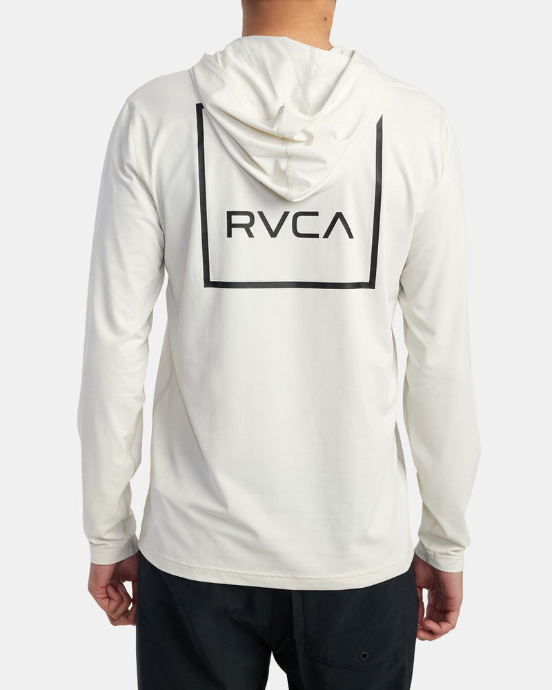 RVCA SURF SHIRT HOODIE HOODED SURF TEE - SLB