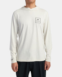 RVCA SURF SHIRT HOODIE HOODED SURF TEE - SLB