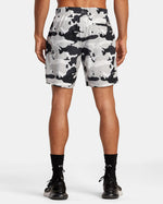 RVCA BEDWIN & STASH YOGGER STRETCH 17" SHORTS - BKW