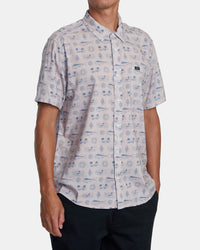 RVCA DORADO SHORT SLEEVE WOVEN SHIRT - PAL