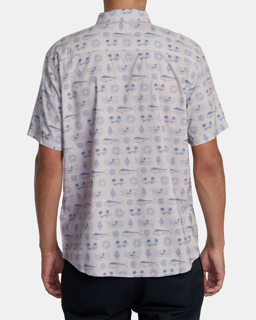 RVCA DORADO SHORT SLEEVE WOVEN SHIRT - PAL
