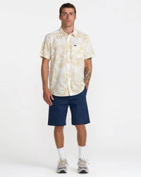 RVCA BOTANICAL SHORT SLEEVE SHIRT - ANW